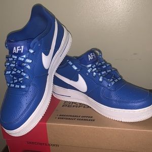 Nike Air Force 1 Low Statement Game Game Royal / White | 7y